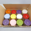 Different Size Classic Pilar Candle Colorful Pillar Candle with Scented